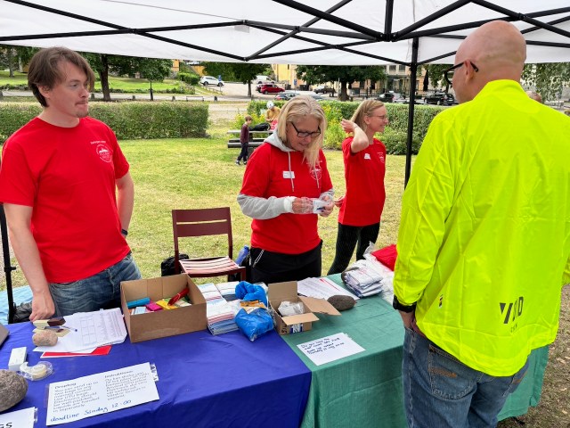 Registration in Uppsala