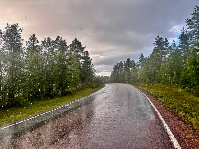 It's raining again